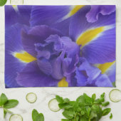 Iris-Blume Küchentuch (Gefaltet)