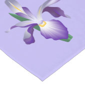 Iris-Blume Kurzer Tischläufer (Ecke)