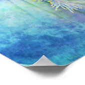 Iris Blume Makro Fotografierende Wand Kunst (Ecke)