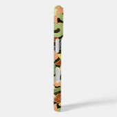 Iris-Blume Monogramm Case-Mate iPhone Hülle (Rückseite / Rechts)