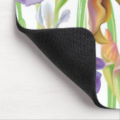 Iris-Blume Mousepad (Ecke)