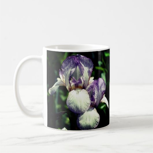 Iris Blume Pair Personalisiert Kaffeetasse (Links)
