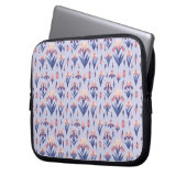 Iris Blume Pattern Laptopschutzhülle (Vorderseite Links)
