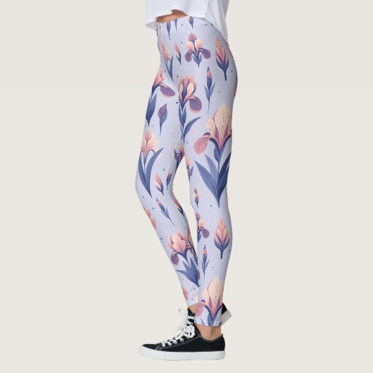 Iris Blume Pattern Leggings (Links)