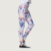 Iris Blume Pattern Leggings (Rechts)