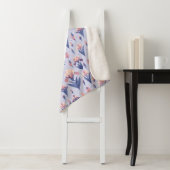 Iris Blume Pattern Sherpadecke (Beispiel)
