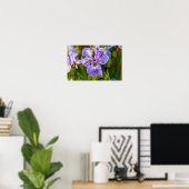 Iris Blume Poster (Heimbüro)