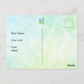 Iris Blume Postkarten (Rückseite)