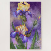 Iris Blume Puzzle Irises (Vertikal)