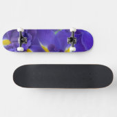 Iris-Blume Skateboard (Horizontal)