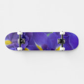 Iris-Blume Skateboard (Horizontal)