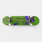 Iris-Blume Skateboard (Horizontal)