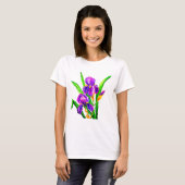 Iris Blume T - Shirt (Vorne ganz)