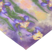 Iris Blume Tableclout Tischdecke (Schrägansicht)