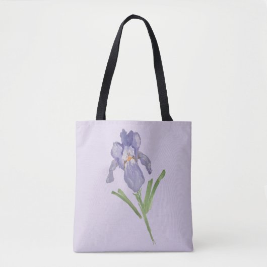 Iris-Blume Tasche (Vorderseite)