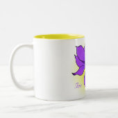 Iris-Blume - Tasse (Links)