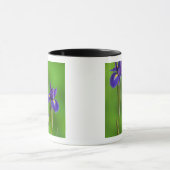 Iris-Blume Tasse (Zentrum)