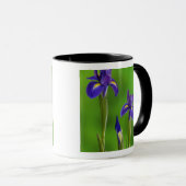 Iris-Blume Tasse (VorderseiteRechts)