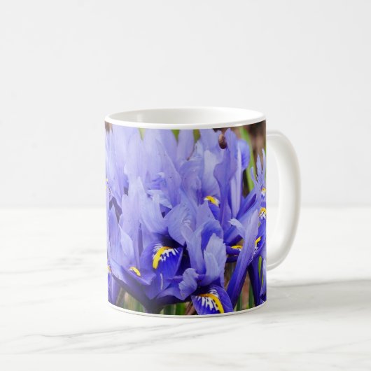 Iris Blume Tasse (VorderseiteRechts)