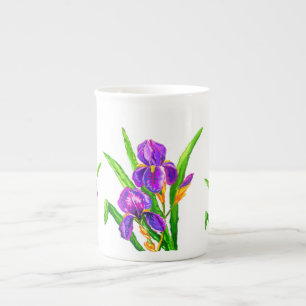 Iris Blume Tasse Schöne Irische Blume