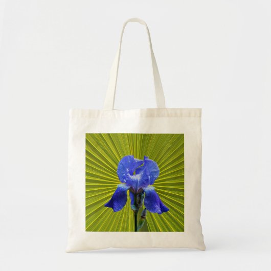Iris-Blume Tragetasche (Vorne)