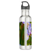 Iris Blume Wasser Flasche Edelstahlflasche (Rückseite)