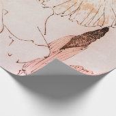 IRIS BLUME Wrapping Paper Geschenkpapier (Ecke)