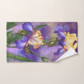 Iris Blumen Badetuch Badhandtuch Set (Handtuch)