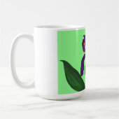 Iris-Blumen-Tasse Kaffeetasse (Links)