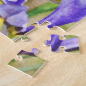 Iris-Blumengarten-Puzzle Puzzle (Seite)