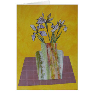 Iris-Blumengesteck