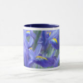 Iris-Blumenstrauß-Tasse Tasse (Zentrum)