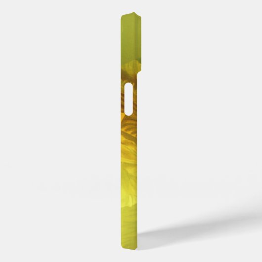 Iris-Blütengelbe Kunst Case-Mate iPhone Hülle (Rückseite / Rechts)