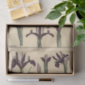 Iris, Botany Serie von Eugene Grasset Seidenpapier (Geschenk)