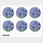 Iris Bouquet Art Sticker (Blatt)