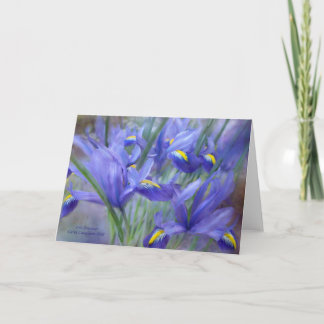 Iris Bouquet ArtCard Karte