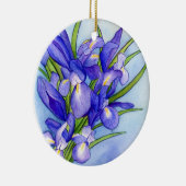 Iris Bouquet Blume Kunst, Dichtung und Musik Keramik Ornament (Rechts)