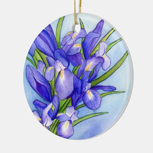 Iris Bouquet Blume Kunst, Dichtung und Musik Keramik Ornament (Links)