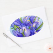 Iris Bouquet Blume Painting Sticker (Umschlag)