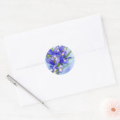 Iris Bouquet Blume Painting Sticker (Umschlag)