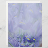 Iris Bouquet Letterhead (Vorne/Hinten)