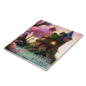 Iris Buttergrands Keramik Tile im Märchenhaus Fliese (Seite)