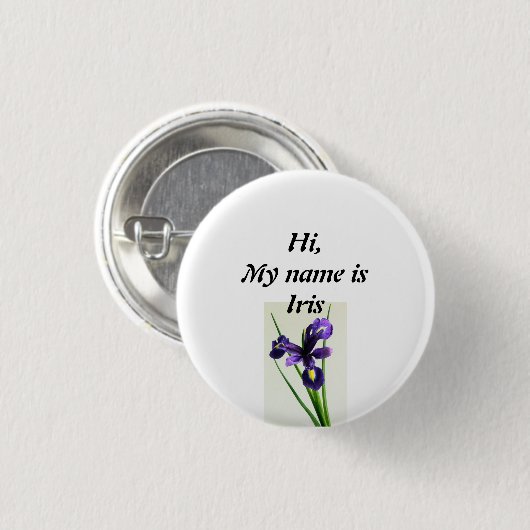 Iris Button (Vorne & Hinten)