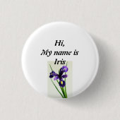Iris Button (Vorderseite)