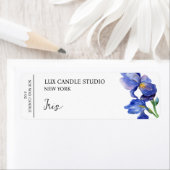 Iris Candle Label (Insitu)