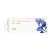 Iris Candle Label (Vorne)