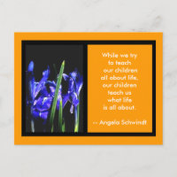Iris Card 2 FramesThe MUSEUM Zazzle Gifts Tan