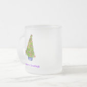 Iris Christmas Tasse (Vorderseite Links)