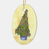 Iris Christmas Tree Ornament (Links)