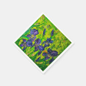 Iris-Cocktail-Serviette Serviette (Ecke)